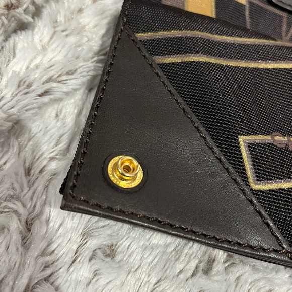 PORTS 1961 Stylish Brown and Tan Tote NYC Map Bag - Picture 4 of 6